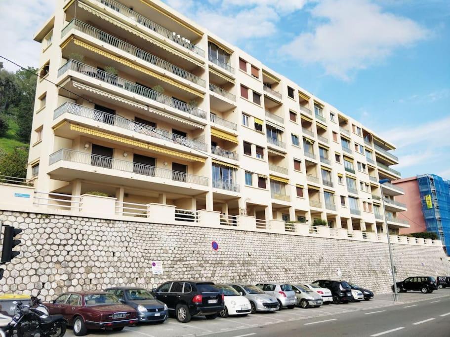 Vintage Flat On Villefranche Bay - Free Car Park Ngoại thất bức ảnh
