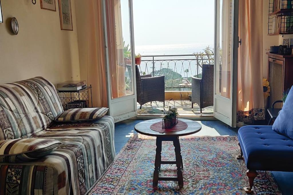 Vintage Flat On Villefranche Bay - Free Car Park Ngoại thất bức ảnh