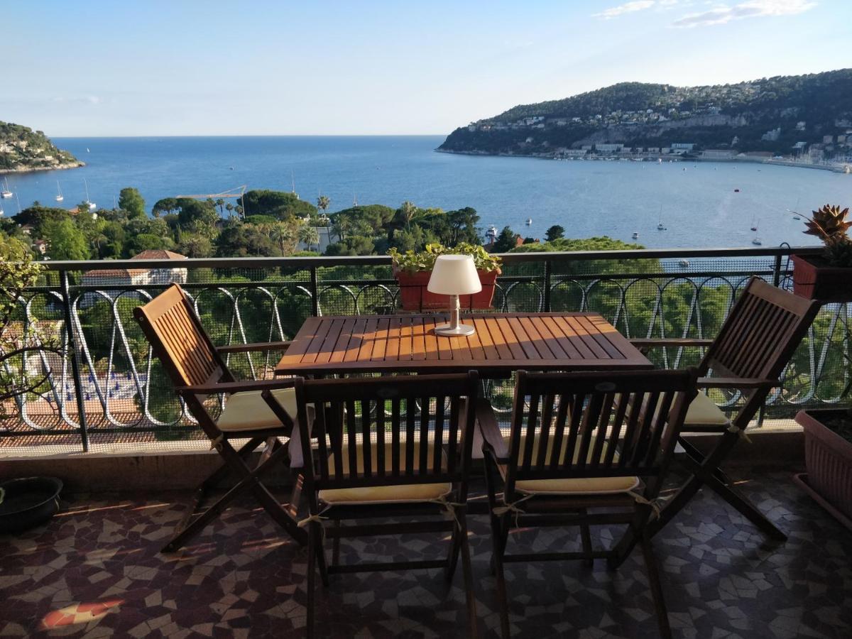 Vintage Flat On Villefranche Bay - Free Car Park Ngoại thất bức ảnh