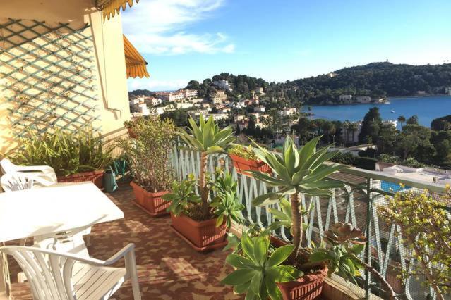 Vintage Flat On Villefranche Bay - Free Car Park Ngoại thất bức ảnh