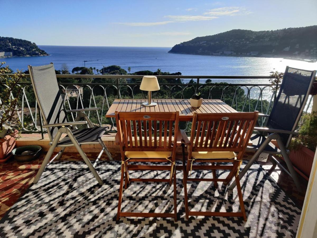 Vintage Flat On Villefranche Bay - Free Car Park Ngoại thất bức ảnh